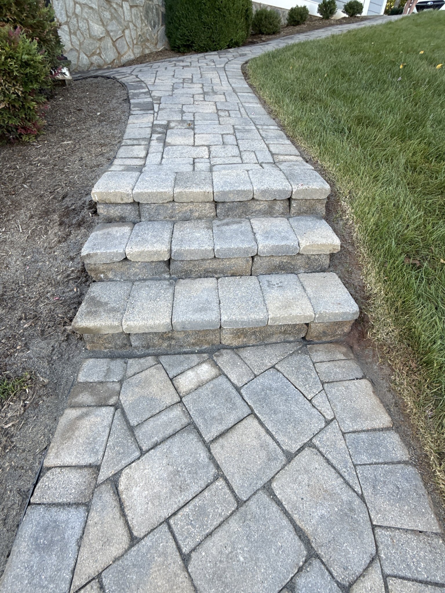 Lakefront Paver Walkway Restoration in Huddleston, VA by Pro-Shine Softwash